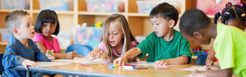 Children Communicating with each other - Nurseries in Wimbledon