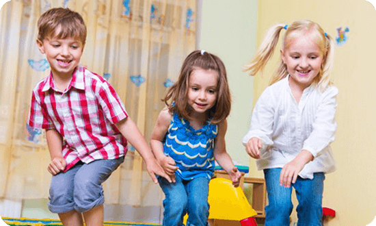 Three-children-are-playing-together.