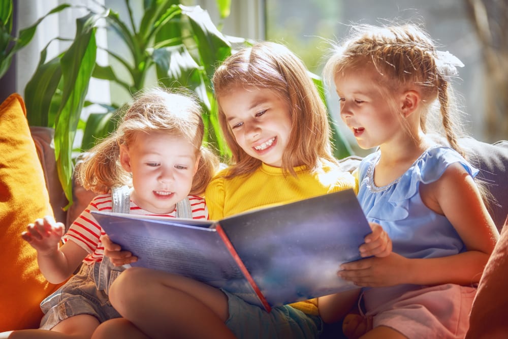 Reading books for nursery schools children in wimbledon