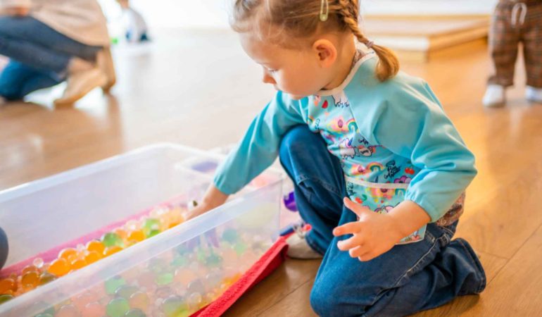 How Early Years Sensory Play Supports Brain Development at Wimbledon Day Nursery 